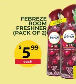 Food World Supermarket FEBREZE ROOM FRESHNER offer