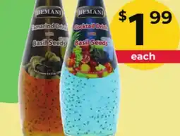 Food World Supermarket HEMANI BASIL DRINKS offer