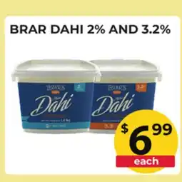 Food World Supermarket BRAR DAHI 2% AND 3.2% offer