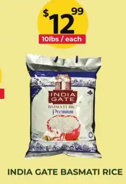 Food World Supermarket INDIA GATE BASMATI RICE offer
