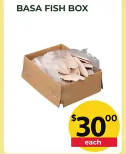 Food World Supermarket BASA FISH BOX offer