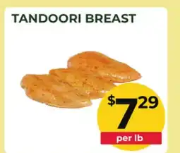 Food World Supermarket TANDOORI BREAST offer
