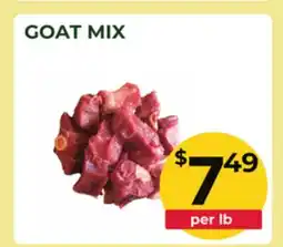 Food World Supermarket GOAT MIX offer