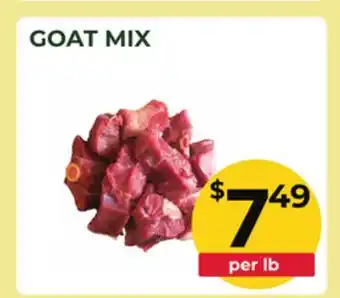 Food World Supermarket GOAT MIX offer