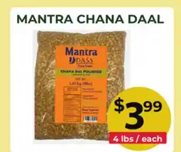 Food World Supermarket MANTRA CHANA DAAL offer