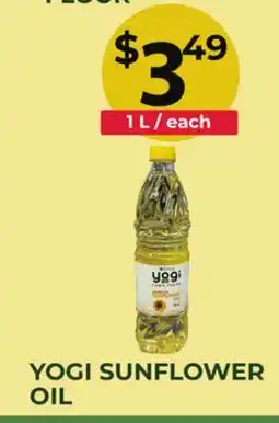 Food World Supermarket YOGI SUNFLOWER OIL offer
