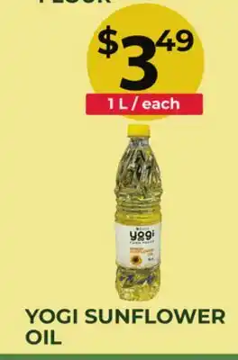 Food World Supermarket YOGI SUNFLOWER OIL offer