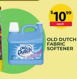 Food World Supermarket OLD DUTCH FABRIC SOFTENER offer