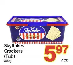 T&T Supermarket SKYFLAKES CRACKERS (TUB), 800G offer