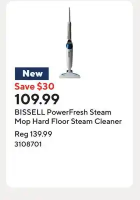 Staples BISSELL PowerFresh Steam Mop Hard Floor Steam Cleaner offer