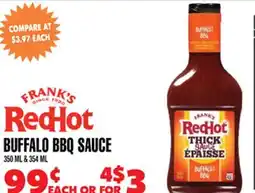 Len's Mill Stores RedHot BUFFALO BBQ SAUCE offer