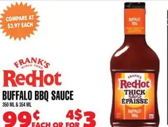 Len's Mill Stores RedHot BUFFALO BBQ SAUCE offer