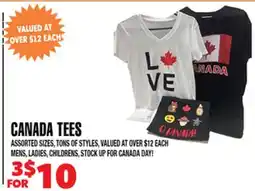 Len's Mill Stores CANADA TEES offer