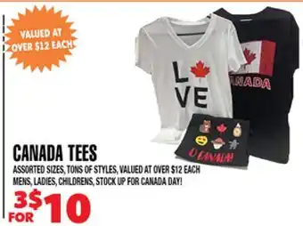 Len's Mill Stores CANADA TEES offer