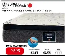 The Sleep Factory VIENNA POCKET COIL ET MATTRESS offer