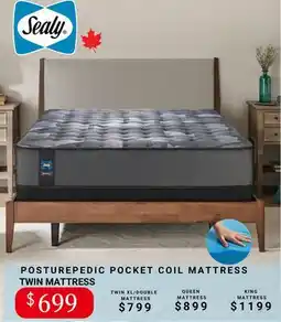 The Sleep Factory POSTUREPEDIC POCKET COIL MATTRESS offer