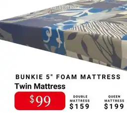 The Sleep Factory BUNKIE 5 FOAM MATTRESS offer