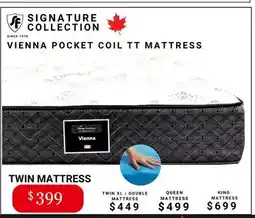 The Sleep Factory VIENNA POCKET COIL TT MATTRESS offer