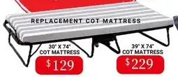 The Sleep Factory REPLACEMENT COT MATTRESS offer