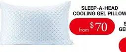 The Sleep Factory SLEEP-A-HEAD COOLING GEL PILLOW offer