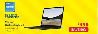 Visions Electronics Surface Laptop 3 offer