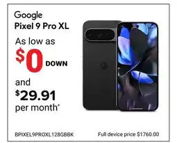 Visions Electronics Pixel 9 Pro XL offer
