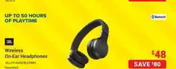 Visions Electronics JBL Wireless On-Ear Headphones offer