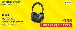 Visions Electronics MU7 Wireless Over-Ear Headphones offer