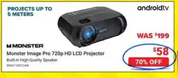Visions Electronics Monster Image Pro 720p HD LCD Projector offer
