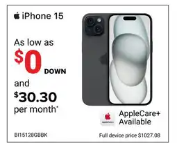 Visions Electronics iPhone 15 offer