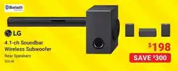 Visions Electronics 4.1-ch Soundbar Wireless Subwoofer offer