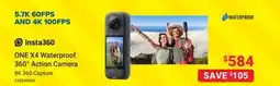 Visions Electronics ONE X4 Waterproof 360° Action Camera offer