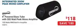 Visions Electronics 8 Powered Bass Tube with 300 Watt Peak Mono Amplifier offer