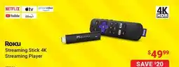 Visions Electronics Streaming Stick 4K Streaming Player offer