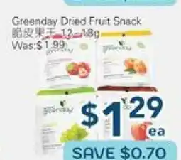 Oceans Fresh Food Market Greenday Dried Fruit Snack offer