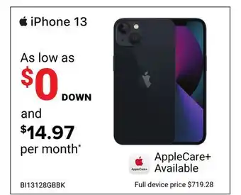 Visions Electronics iPhone 13 offer