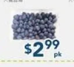Oceans Fresh Food Market Blueberries offer