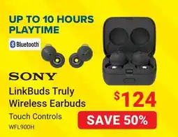 Visions Electronics LinkBuds Truly Wireless Earbuds offer