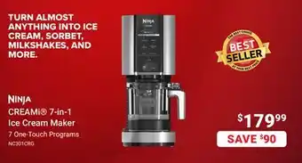 Visions Electronics CREAMi 7-in-1 Ice Cream Maker offer