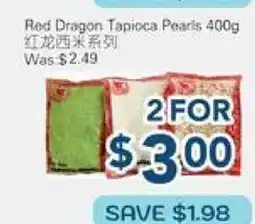 Oceans Fresh Food Market Red Dragon Tapioca Pearls offer