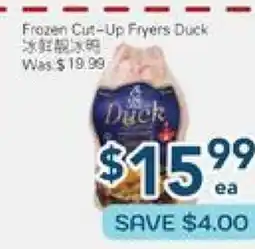 Oceans Fresh Food Market Frozen Cut-Up Fryers Duck offer