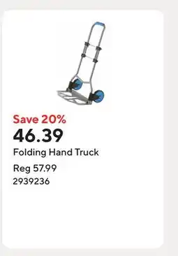 Staples Folding Hand Truck offer