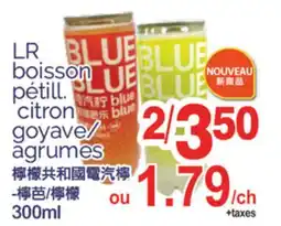 T&T Supermarket LR BOISSON PETILL CITRON GOYAME/AGRUMES, 300ml offer