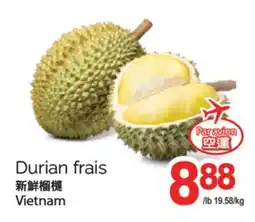 T&T Supermarket DURIAN FRAIS offer