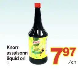 T&T Supermarket KNORR ASSAISONN LIQUID ORI, 1L offer