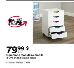 Michaels Commode modulaire mobile d'Ordonnez simplement offer
