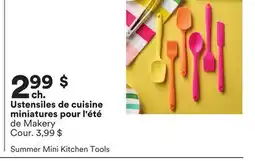 Michaels Ustensiles de cuisine miniatures pour l'été de Makery offer