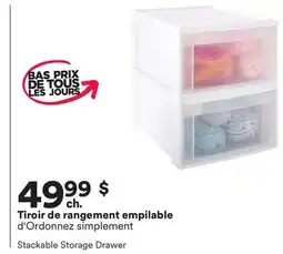 Michaels Tiroir de rangement empilable d'Ordonnez simplement offer