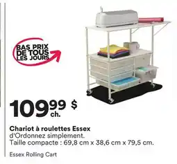 Michaels Chariot à roulettes Essex d'Ordonnez simplement offer