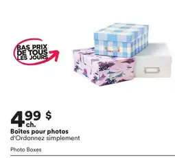 Michaels Boîtes pour photos d'Ordonnez simplement offer
